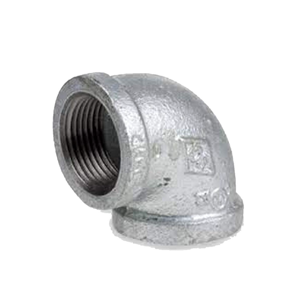 18221Galvanized Mall 90 Elbow