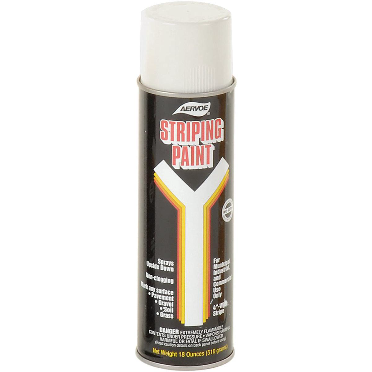 Aervoe 710 White Line Striper Spray Paint Lot of 12