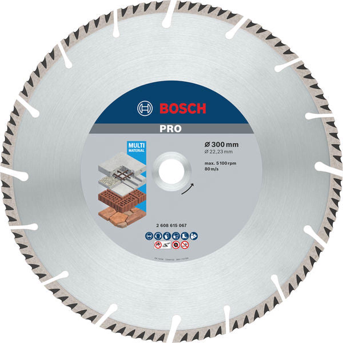 Bosch Standard for Universal 300 x 22,23 x 3,3, segmented