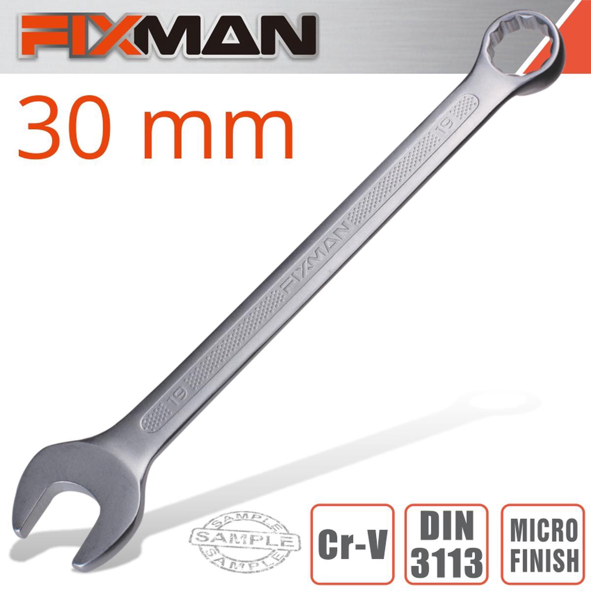 FIXMAN COMBINATION SPANNER 30MM MM FIX B0224