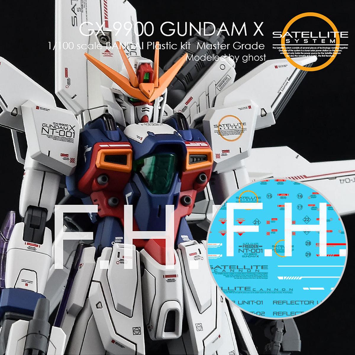 G-REWORK Decal M177 MG Gundam X