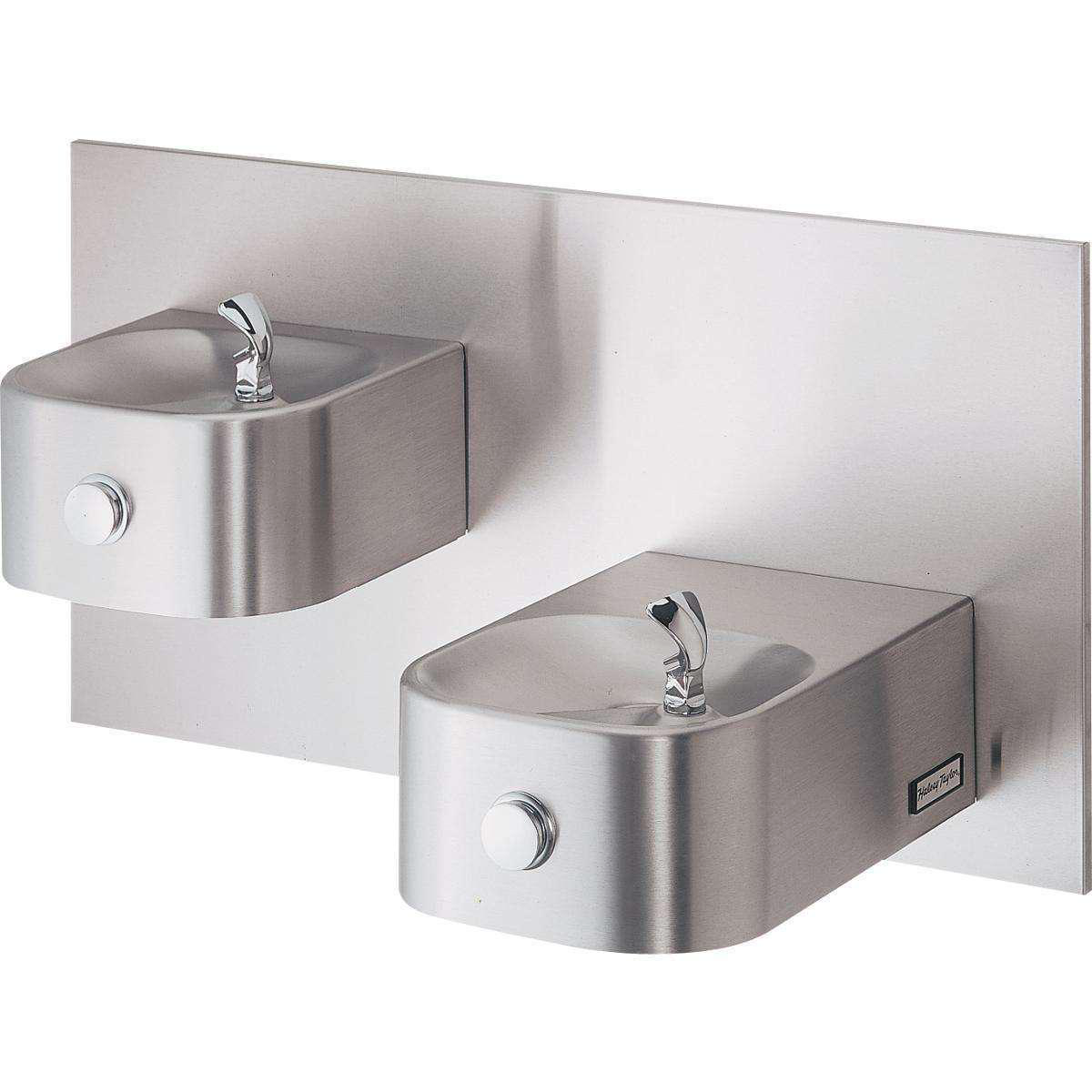 Halsey Taylor 7433004883 Contour Bi-Level Fountain Non-Filtered Non-Refrigerated Stainless