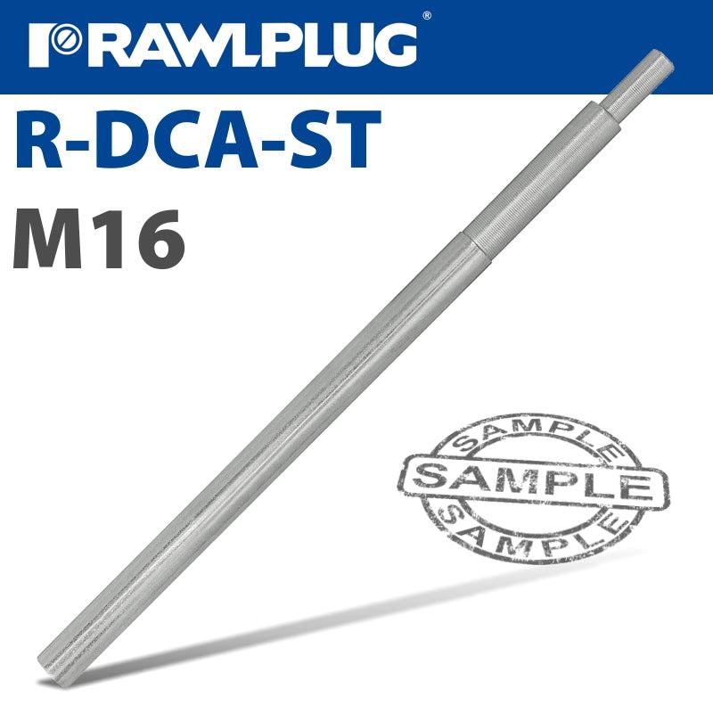 RAWLPLUG DROP IN ANCHOR SETTING TOOL 16MM RAW R-DCA-ST-16