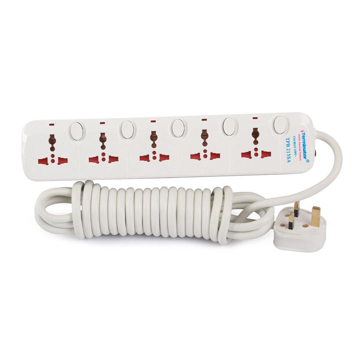 Terminator 5-outlet 3-meter power strip