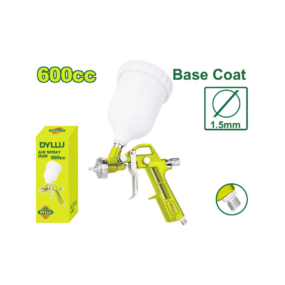 600cc Delo top-loading paint sprayer