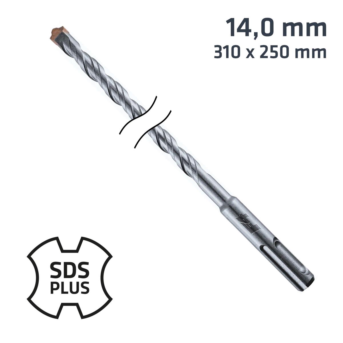 Alpen SDS Plus Drill Bit 310 X 250 14.0mm