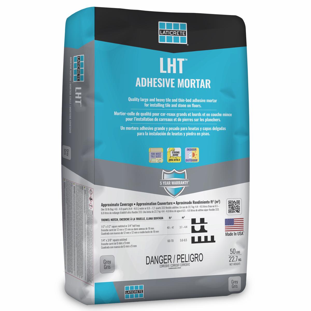 LHT Laticrete Large Heavy Tile Mortar 50 Lbs