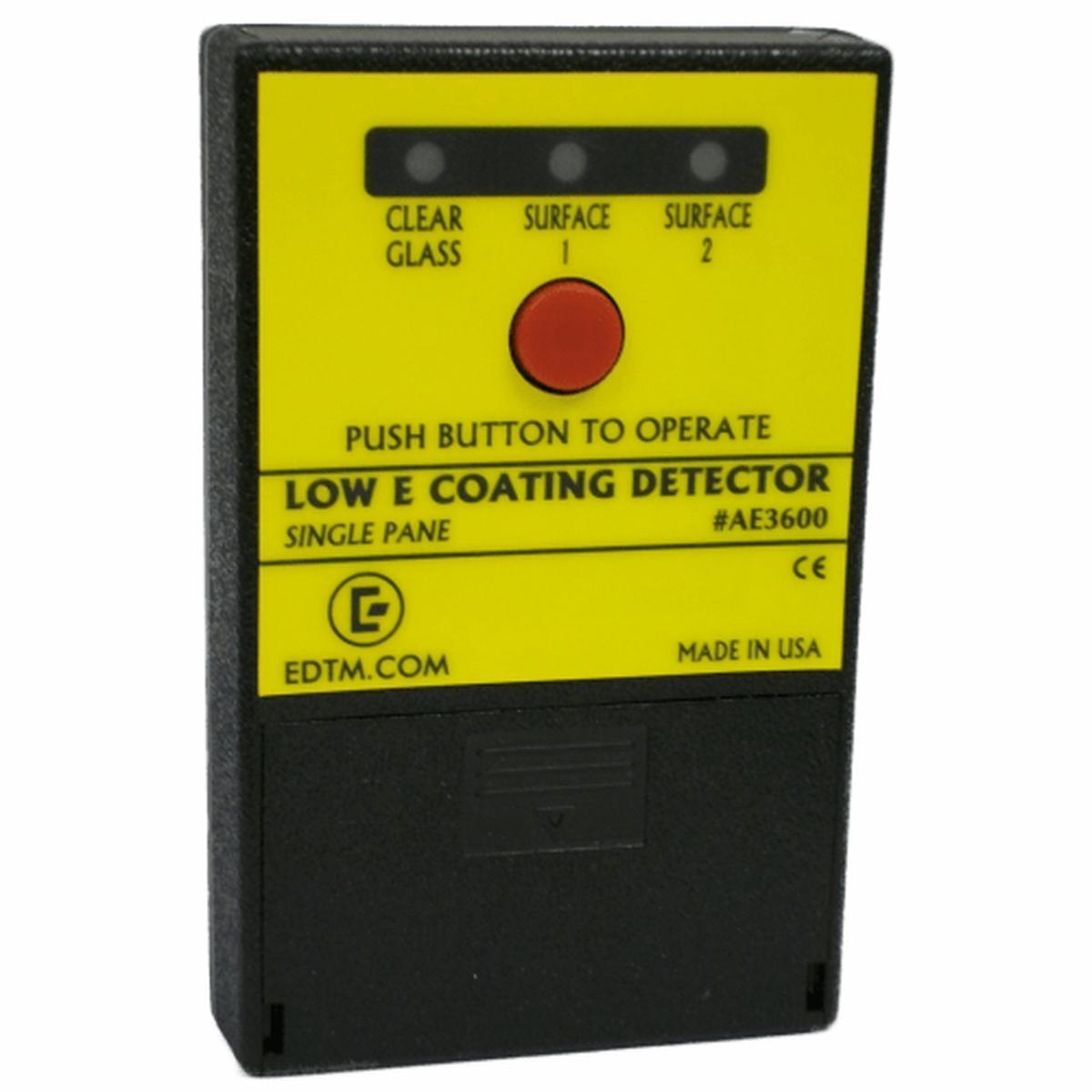 Low E Coating Detector for Single Pane Glass  Professional Grade