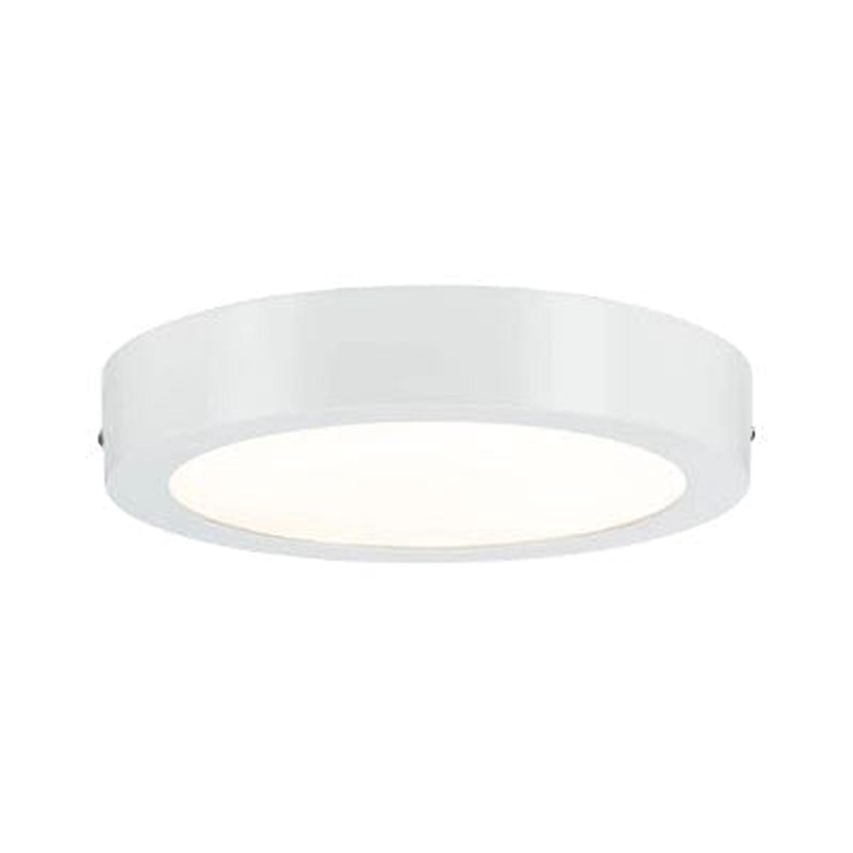 Lunar Round LED Panel 225mm Warm White - White