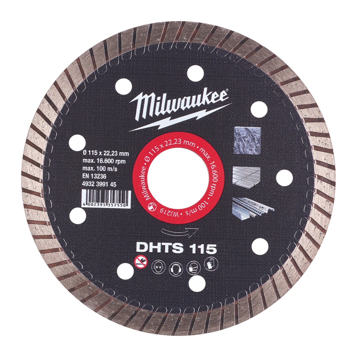 Milwaukee diamond cutting disc DHTS 4932399145
