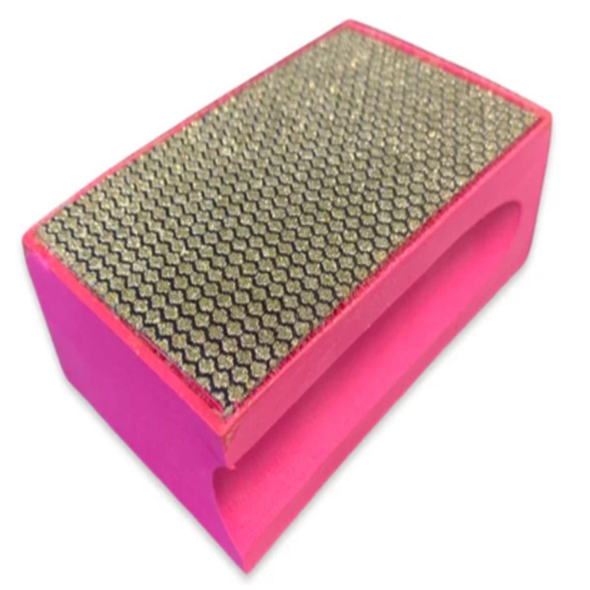 Tusk Heavy Duty Diamond Hand Pad Metal - 50, 100, 200 and 400 grit & 4pc pack - 85mm x 55 x 100mm - 1 to 5 Units