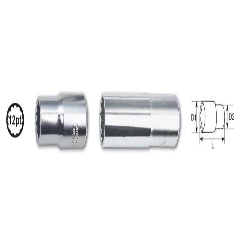 1/2 Drive X 14Mm 12 Point Socket AMPRO T335464