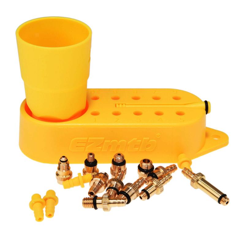 10 in 1 Bicycle Hydraulic Disc Bleeding Adapters Bike Oil Filling Joint