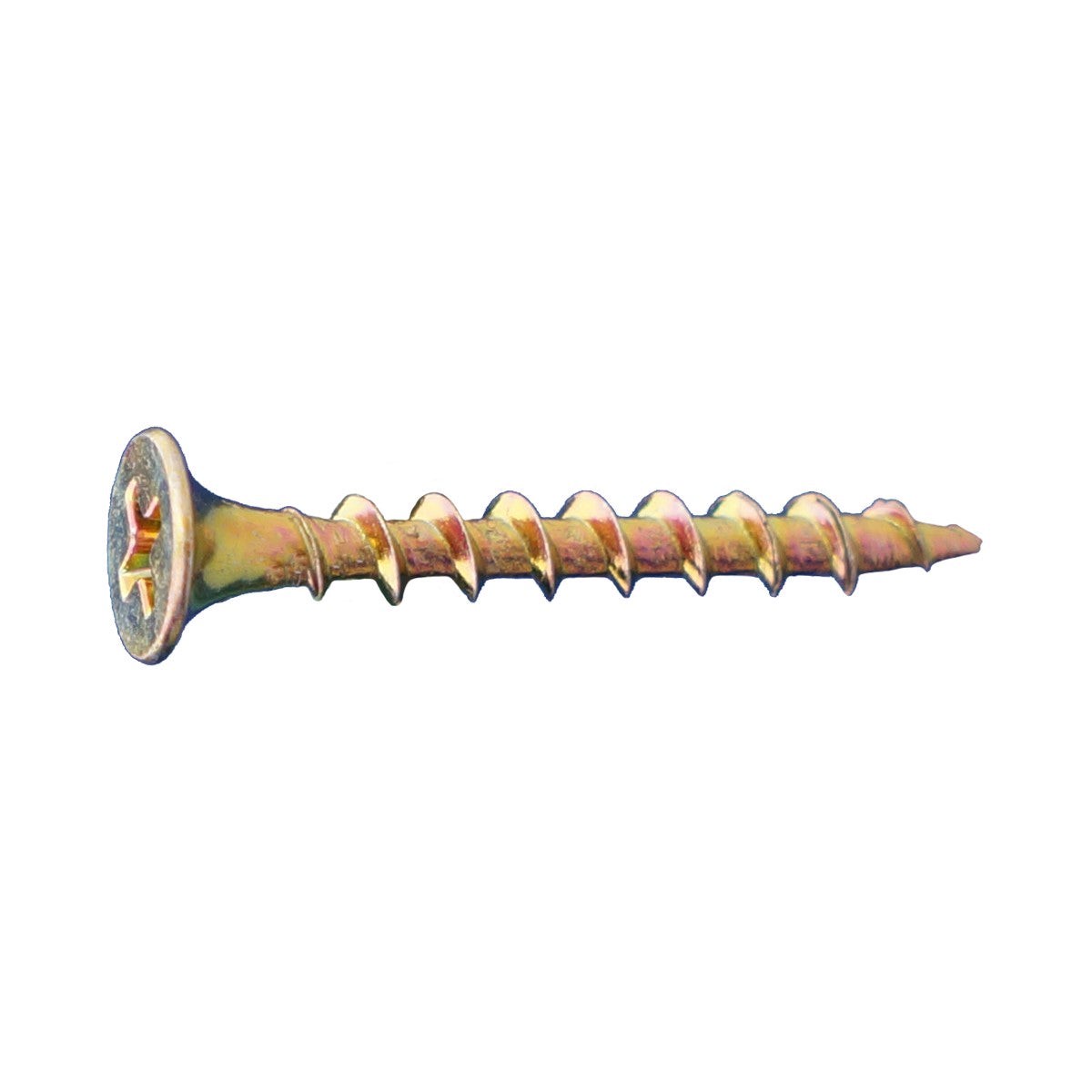 10 x 6 Coarse Thread Drywall Screw - Yellow Zinc Pkg 1000