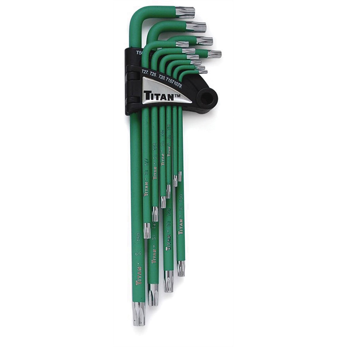 13 Piece Extra Long Arm Torx Key Set - Tamper Resistant TIT12715