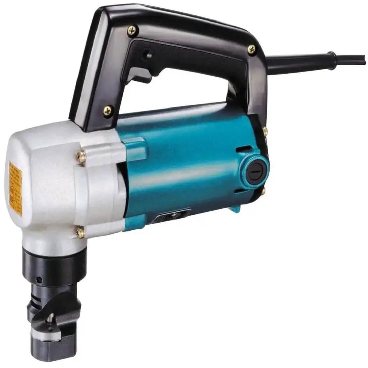10 Gauge Nibbler With 6.0 Amp Motor For Heavy Duty Metal Work, Cuts Mild Steel Up To 10 Gauge And Stainless Up To 12 Gauge, Built In Thickness Gauge, Easy Pu...