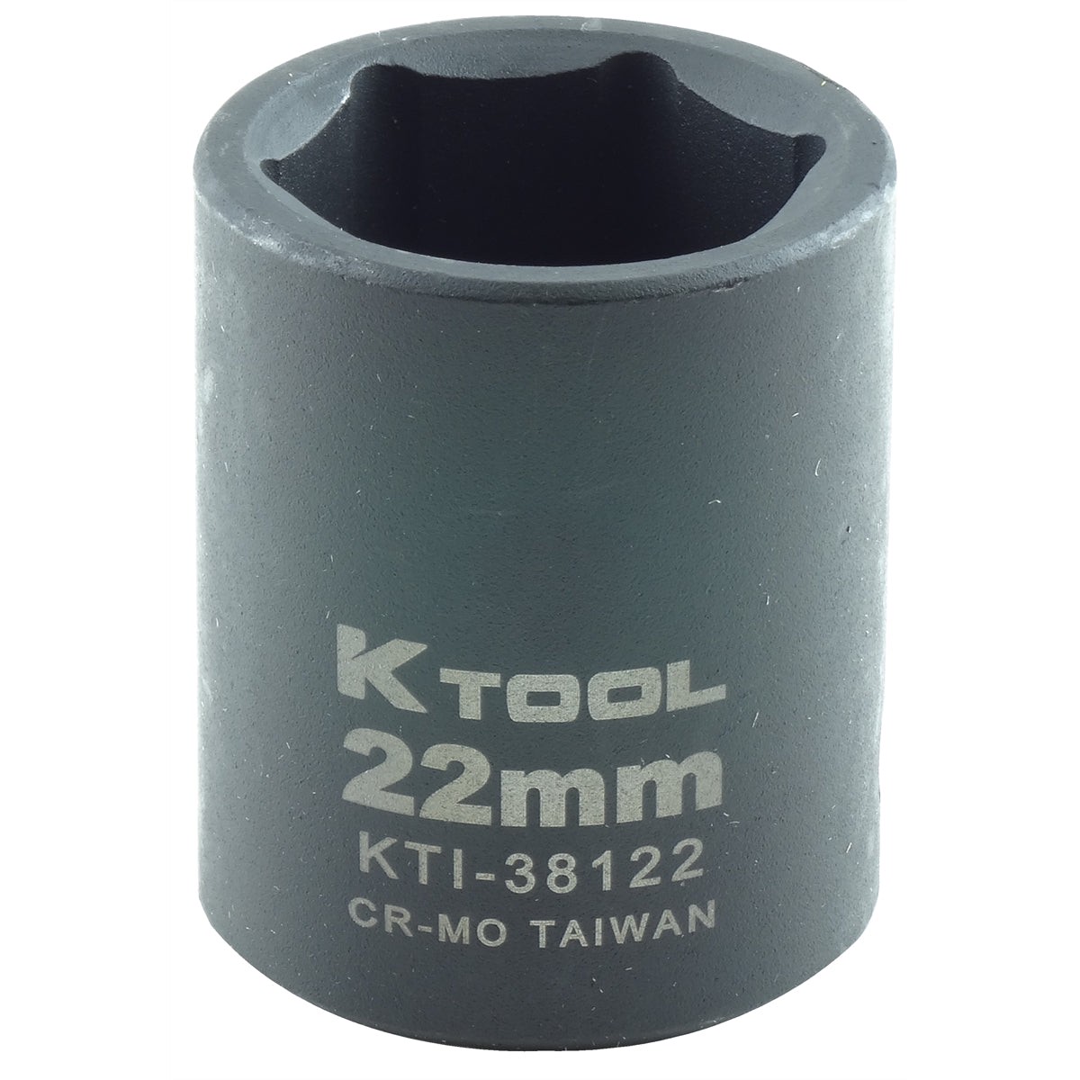 1/2" Drive 6 Point Impact Socket 22mm
