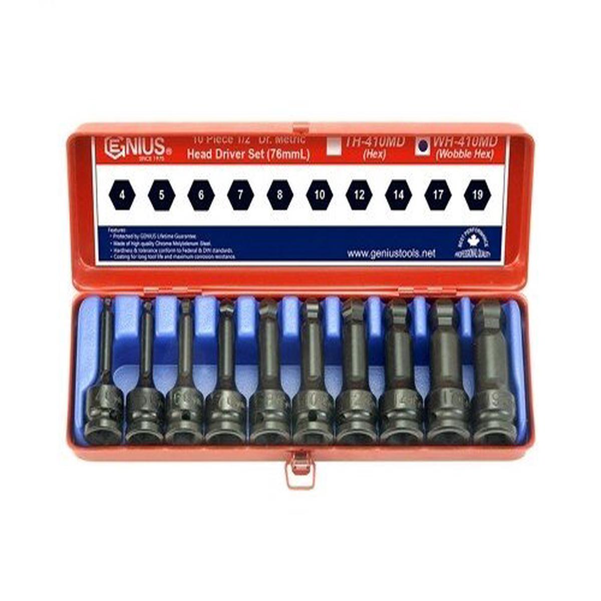 1/2 Drive Wobble Head Driver Set