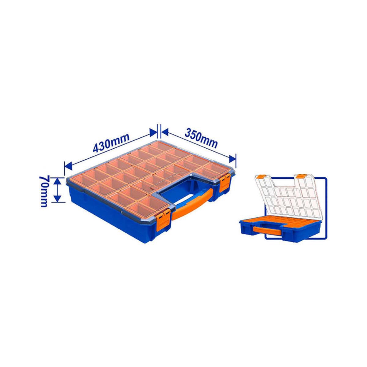 WTB1611 165 Inch Plastic Organizer Boxes for Smaller Components