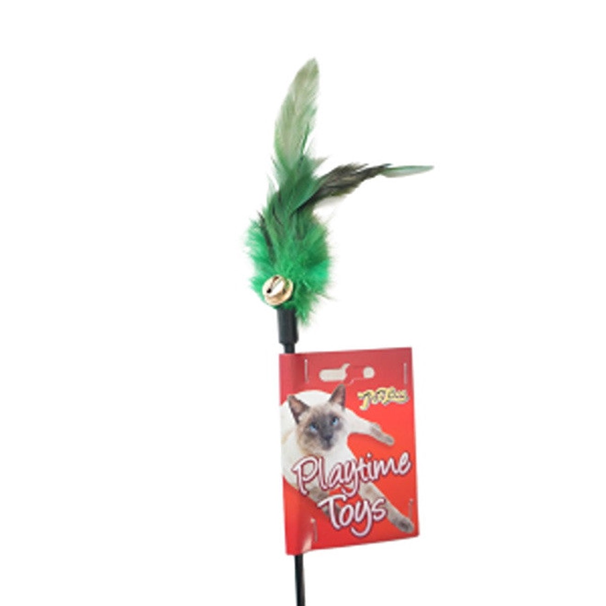 Kat Tikkler Feather with Bell Assorted Colours