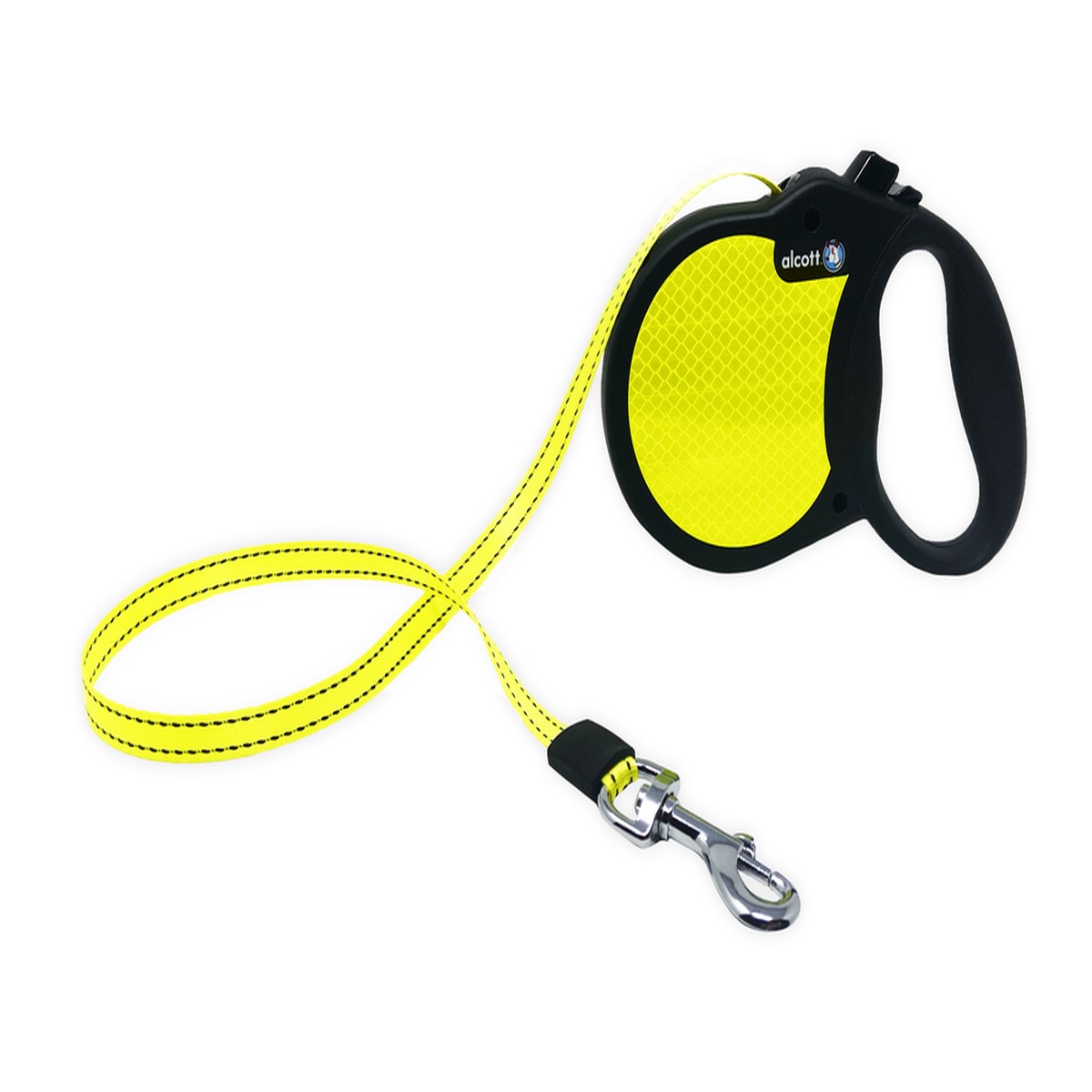 Alcott Retractable Advanced Reflective Yellow Large