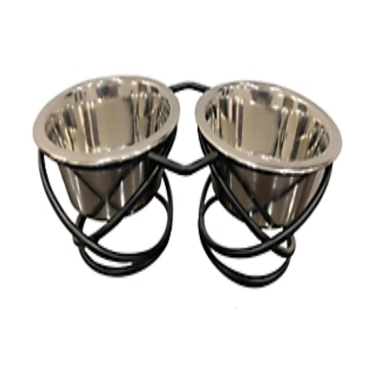 Advanced Pet Product Wire Ring Double Diner
