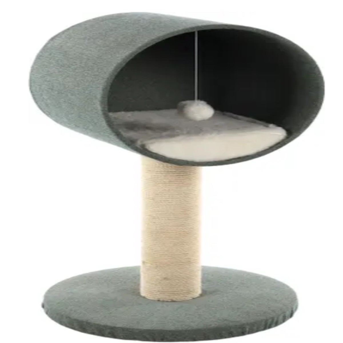 Flamingo Scratching Tree Scandi Green 40x40x77cm