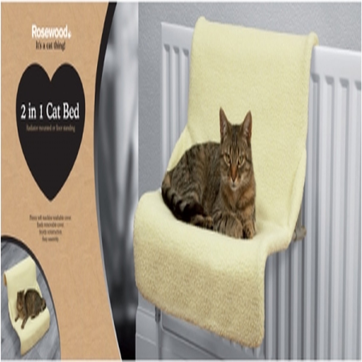 2 IN 1 CAT BED