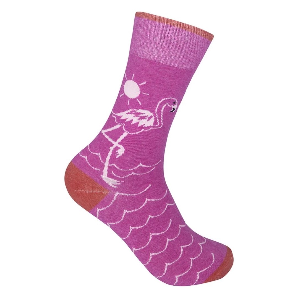 Funatic - Pink Flamingo Socks