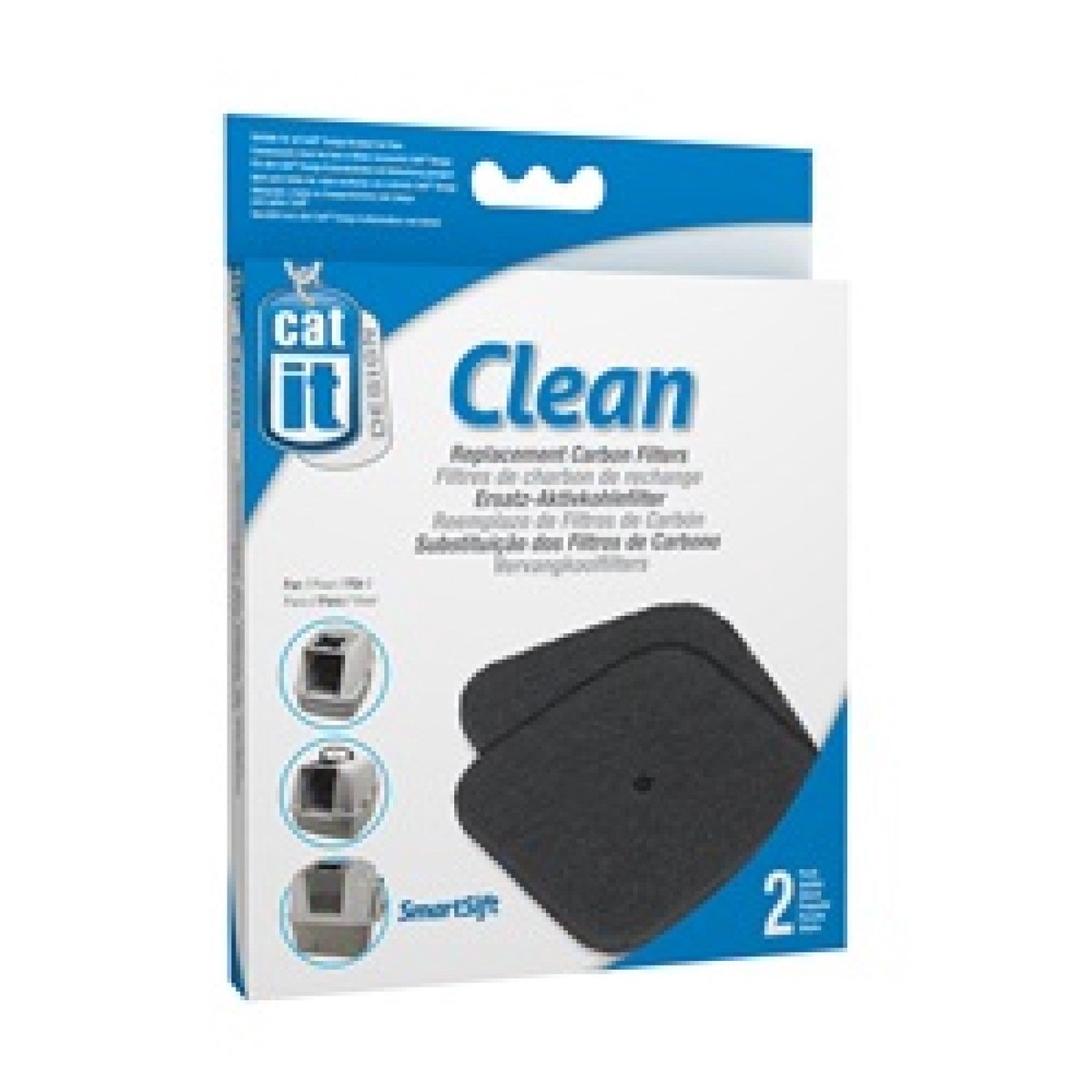 Replacement Carbon Filters 2 / pk