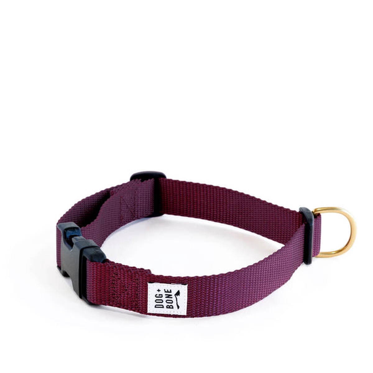 Dog + Bone Snap Collar | Purple