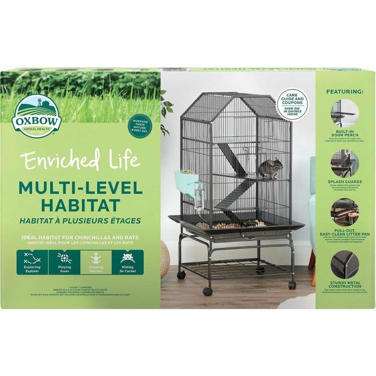 Oxbow - Enriched Life Multi-Level Habitat