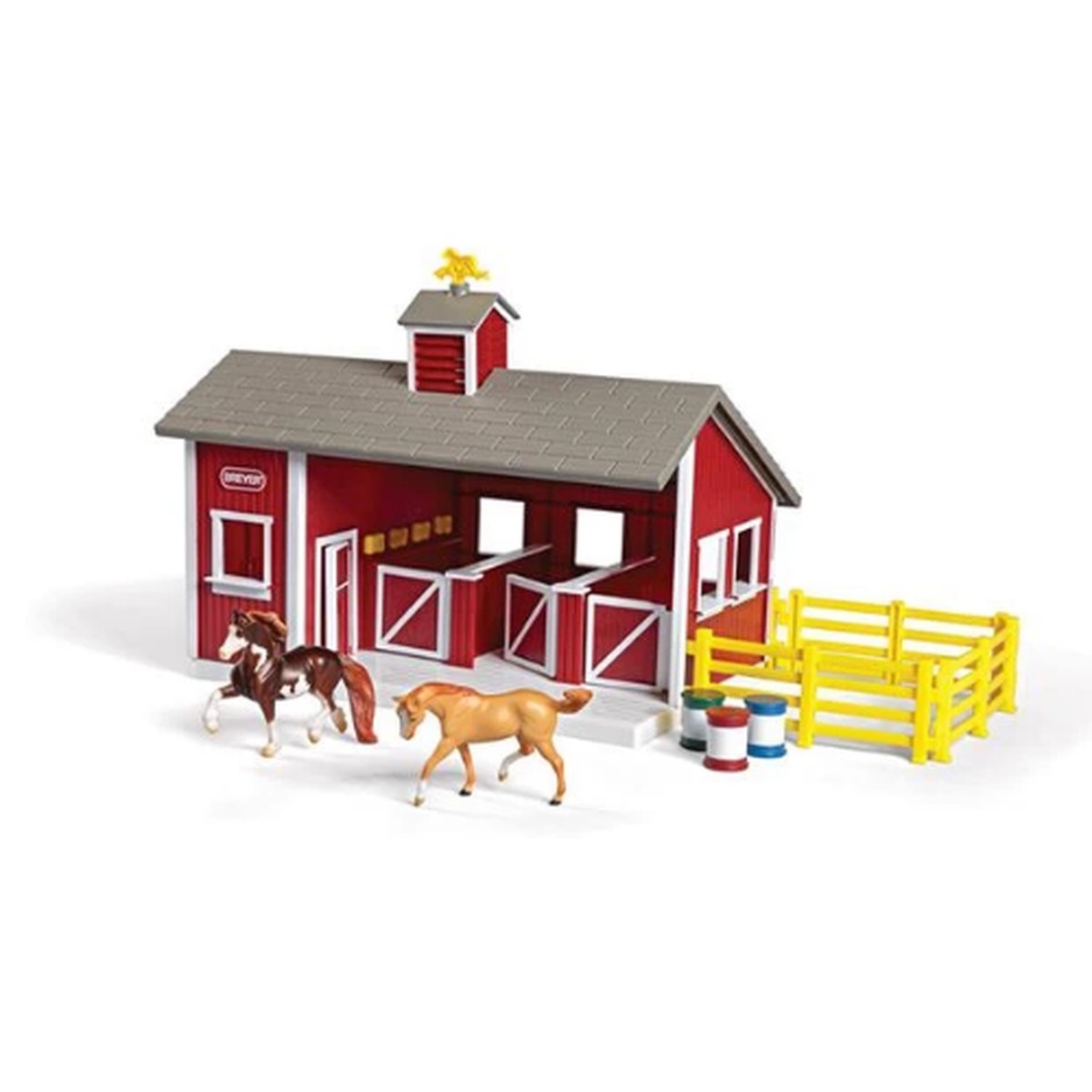 Breyer - Red Stable Set