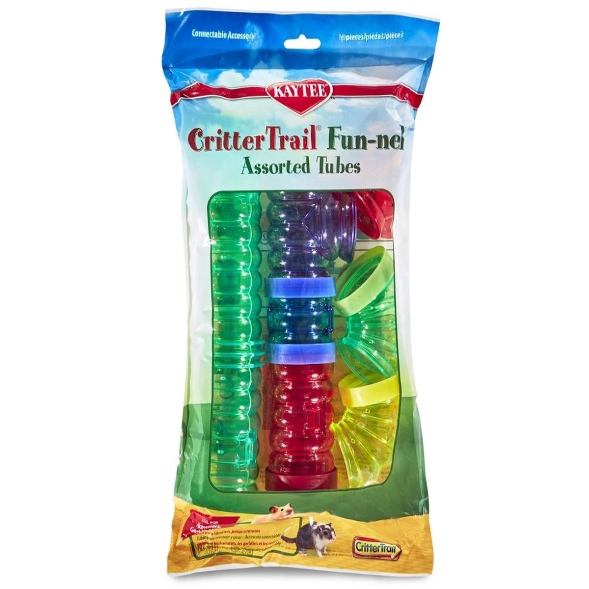 Kaytee - CritterTrail Fun-nels Value Pack Assorted Tubes