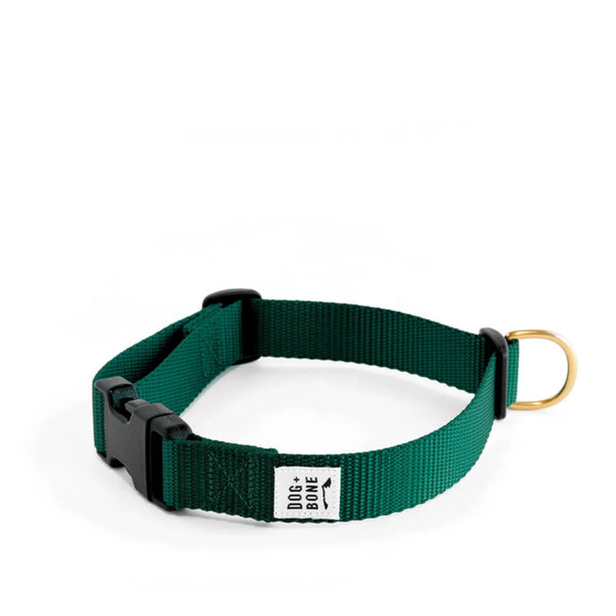 Dog + Bone Snap Collar | Forest