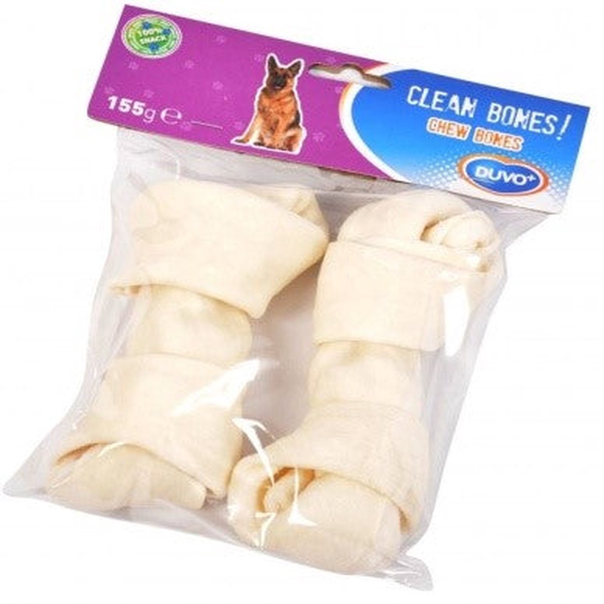 CLEAN BONE KNOTTED 2PCS 14CM