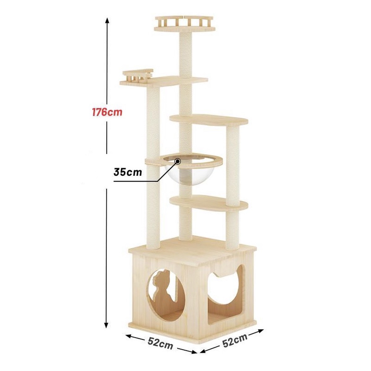 Casa Castle Pine Wood Column