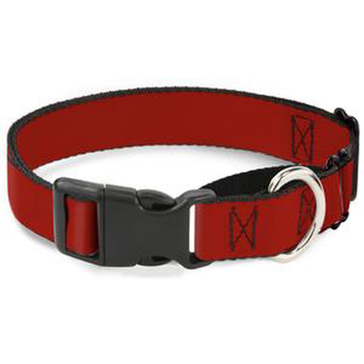 Buckle Down - Red Martingale Collar With Buckle