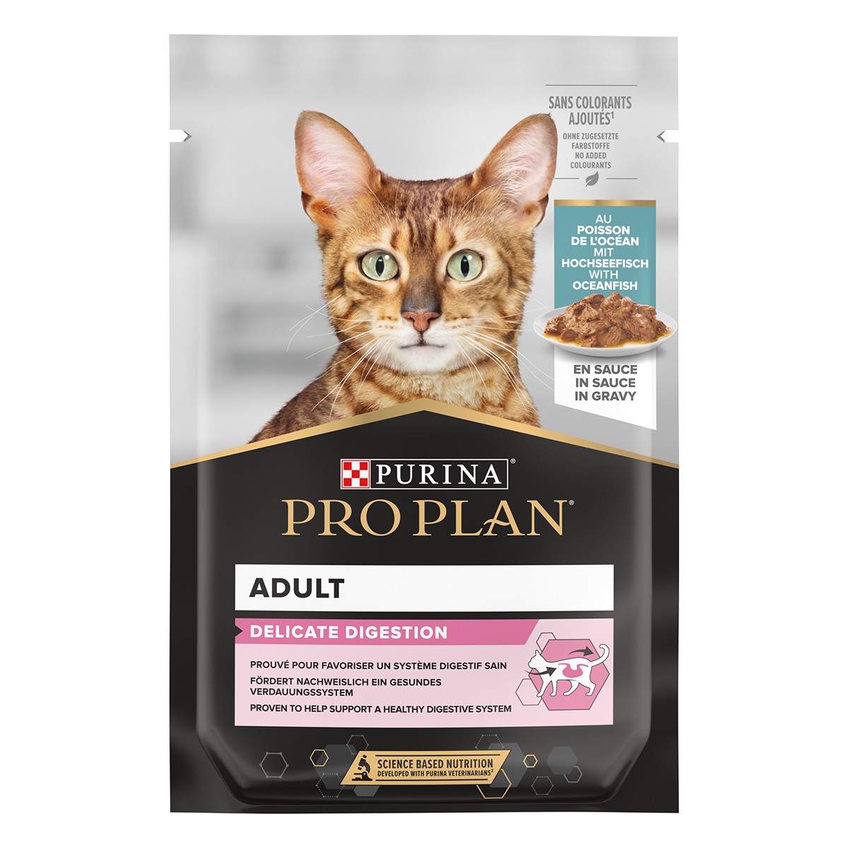 Pro Plan Wet Pouch Delicate Digestion Ocean Fish 85g
