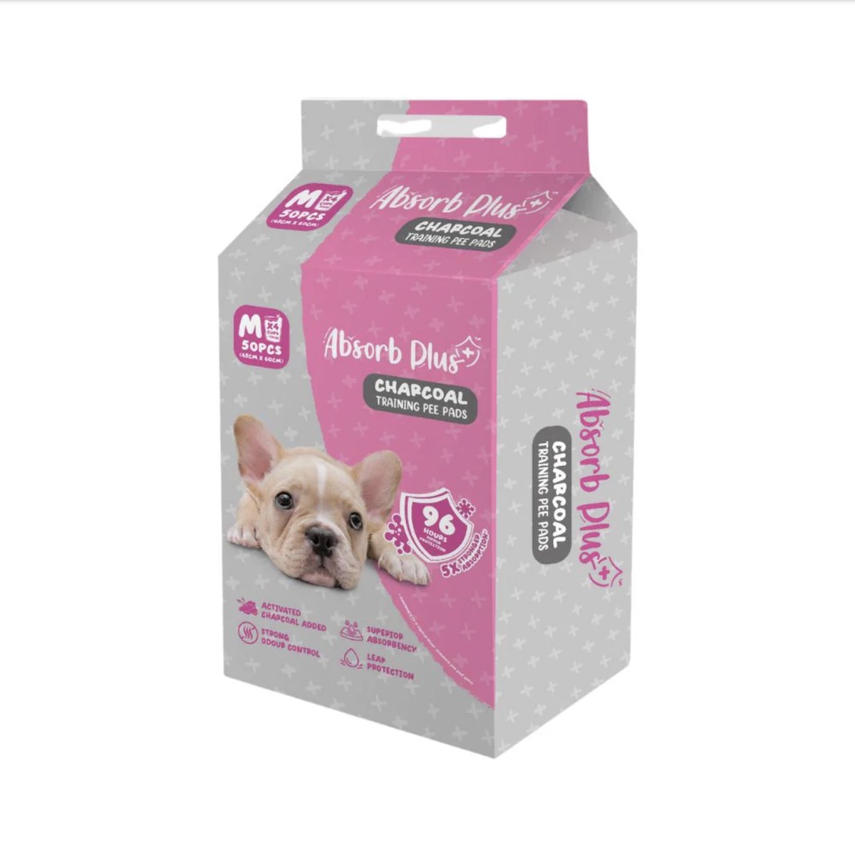 Absorb Pet Sheets Charcoal Plus 45x60cm