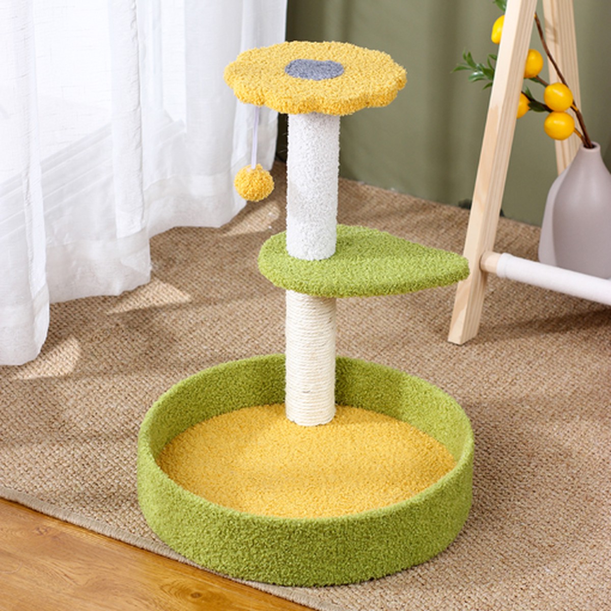 Cat Tree Three Layers Style 1