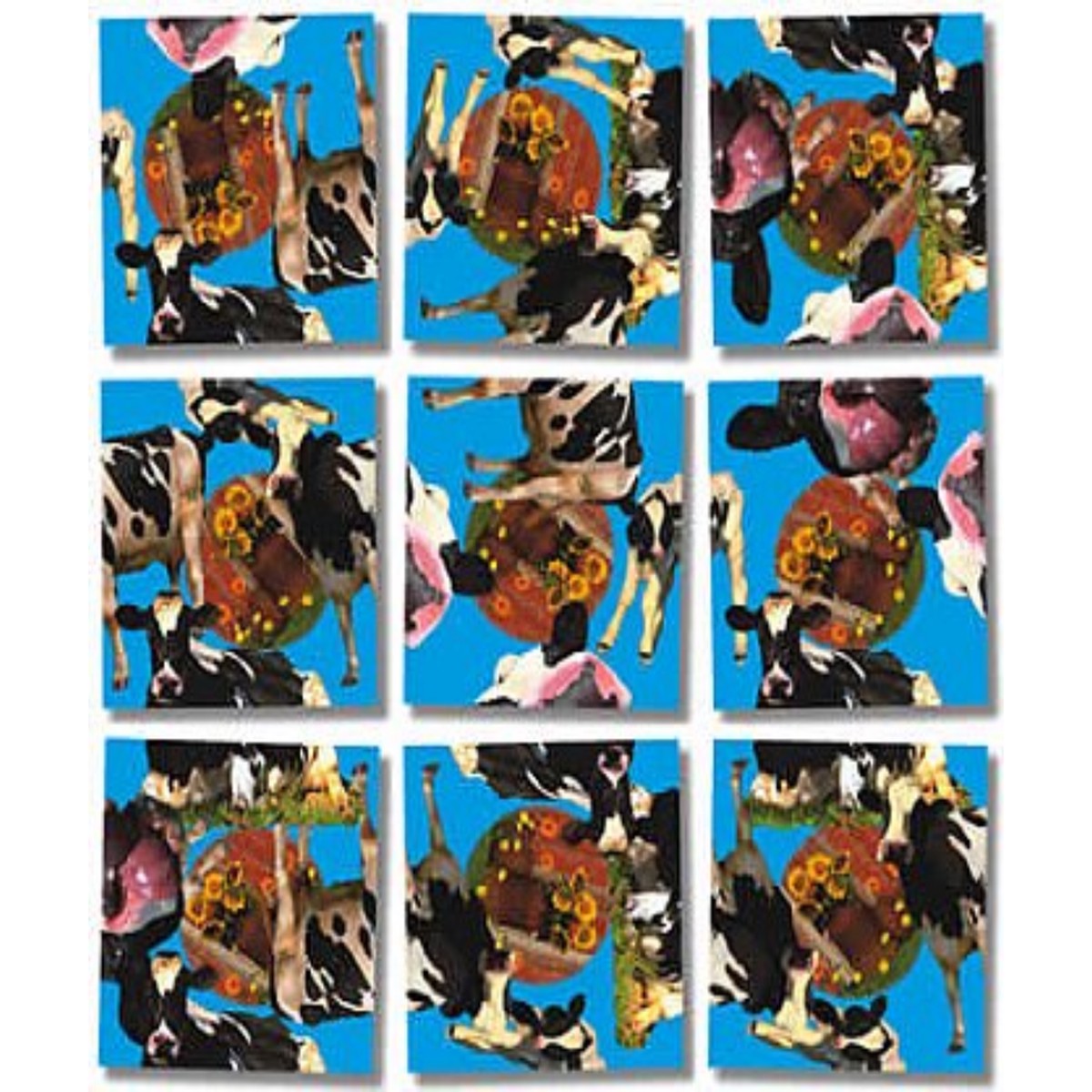 Scramble Squares - Cows