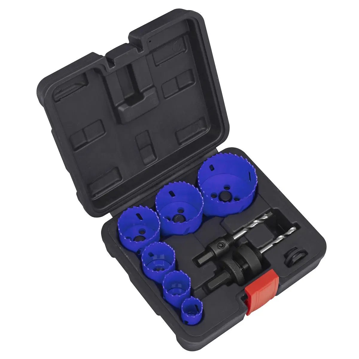 Sealey Hole Saw Kit 9pc - Electricians