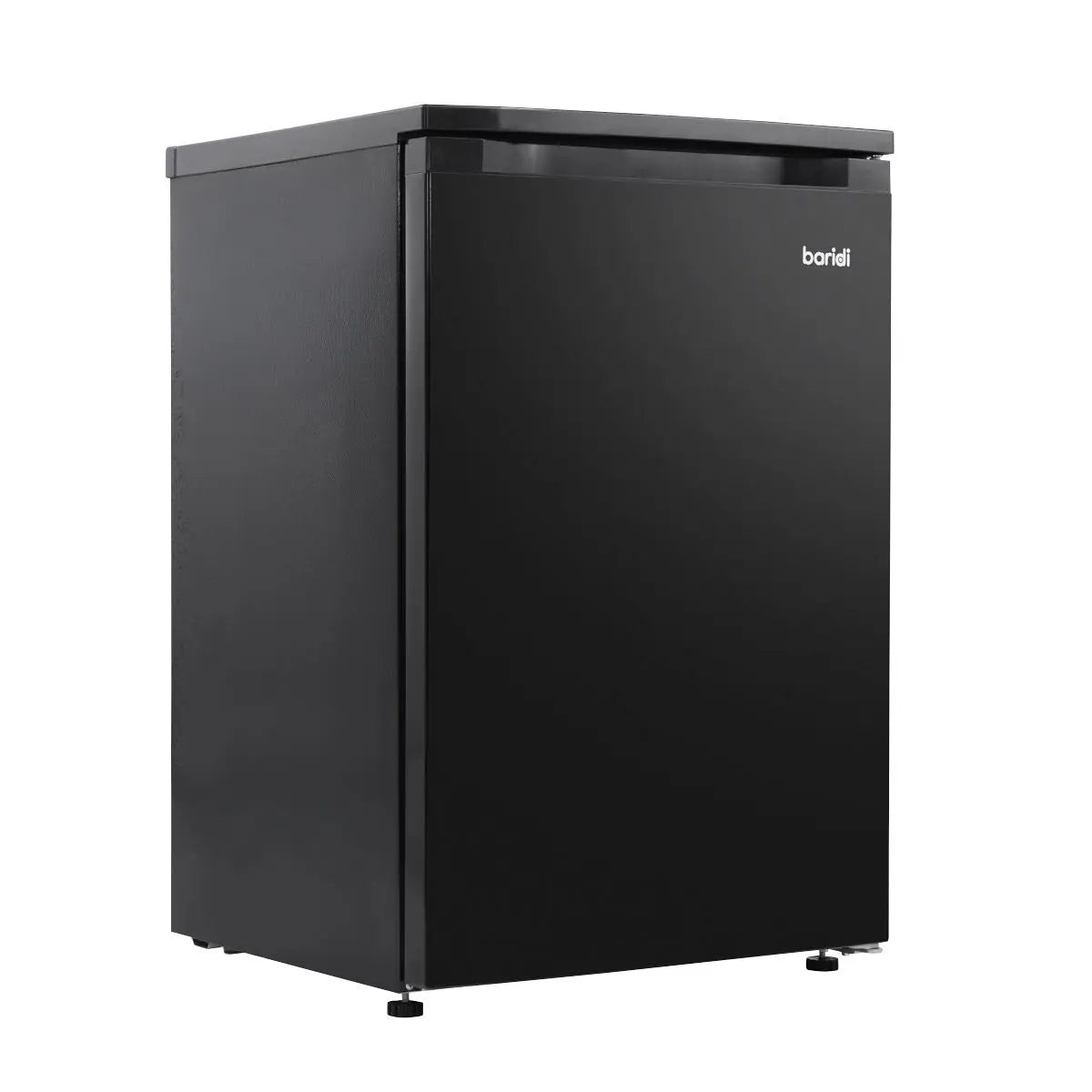 Baridi 55cm Undercounter Larder Fridge, 130L Capacity - Black