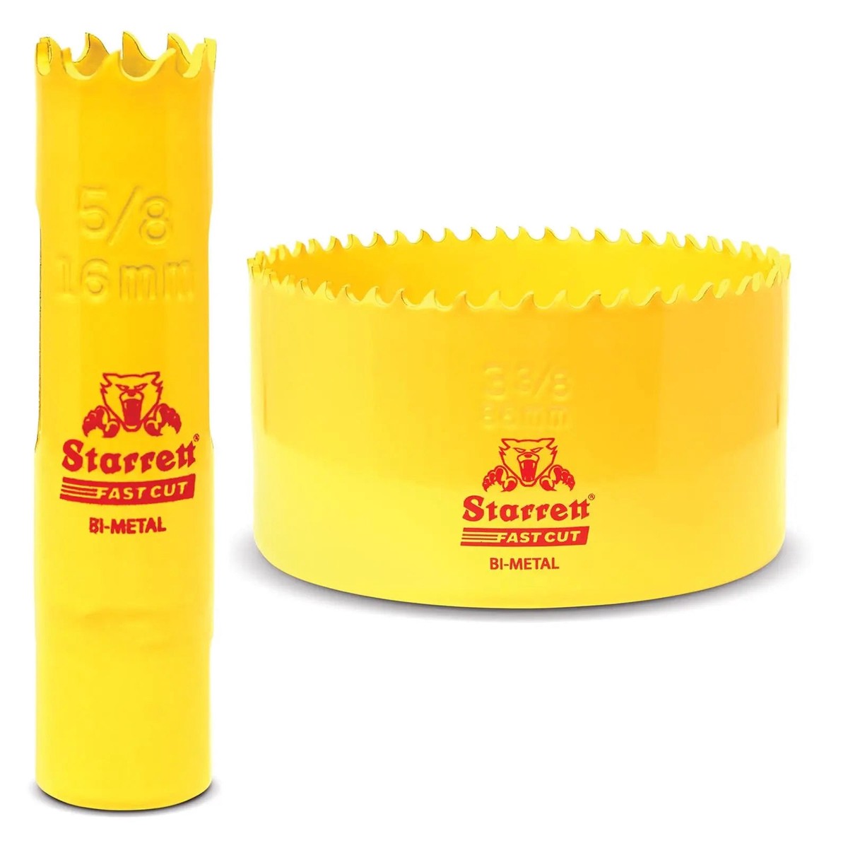 Starrett Holesaw Fast Cut Bi-Metal FCH 14-210mm - Choose Size