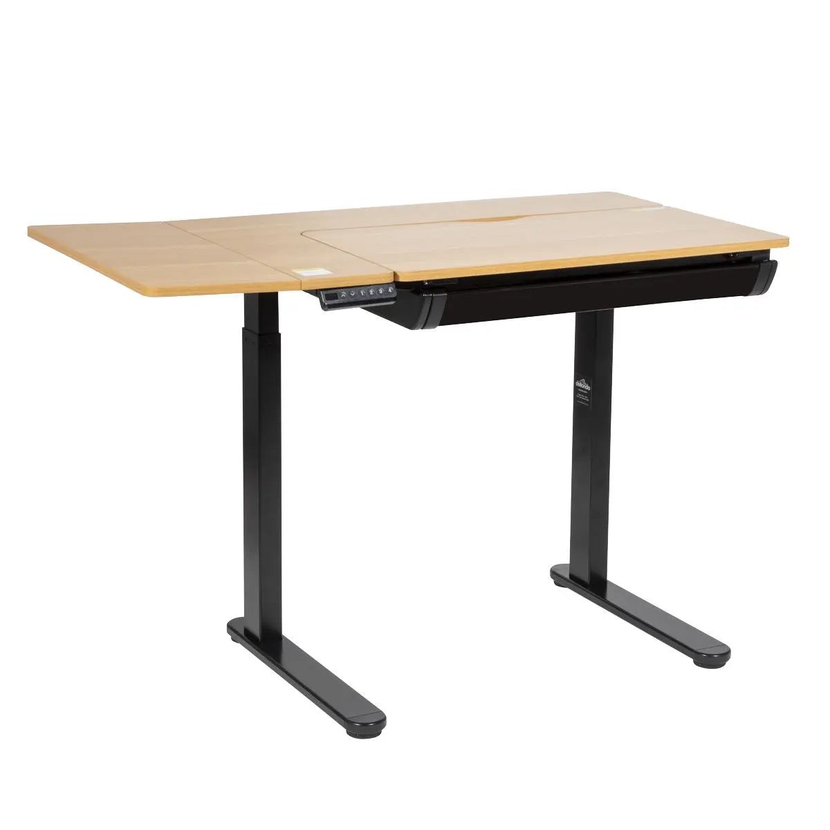 Dellonda Electric Standing Drafting Desk Ergonomic Drawing Sit/Stand Table 0-40