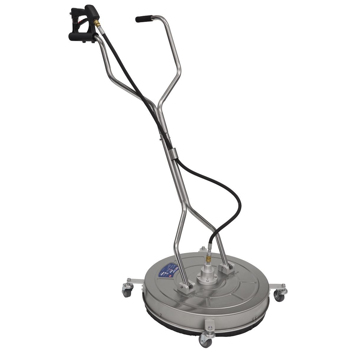 Sealey 24" Surface Cleaner with Dual Handle & Rotating Spray Bar - Stainless Steel