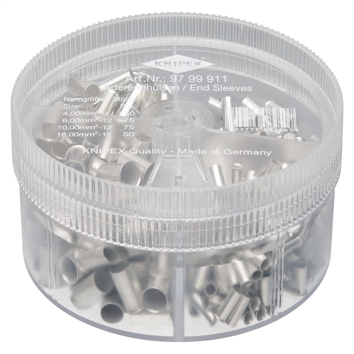 KNIPEX Assortment Box with 350 Insulated Wire Ferrules 97 99 911