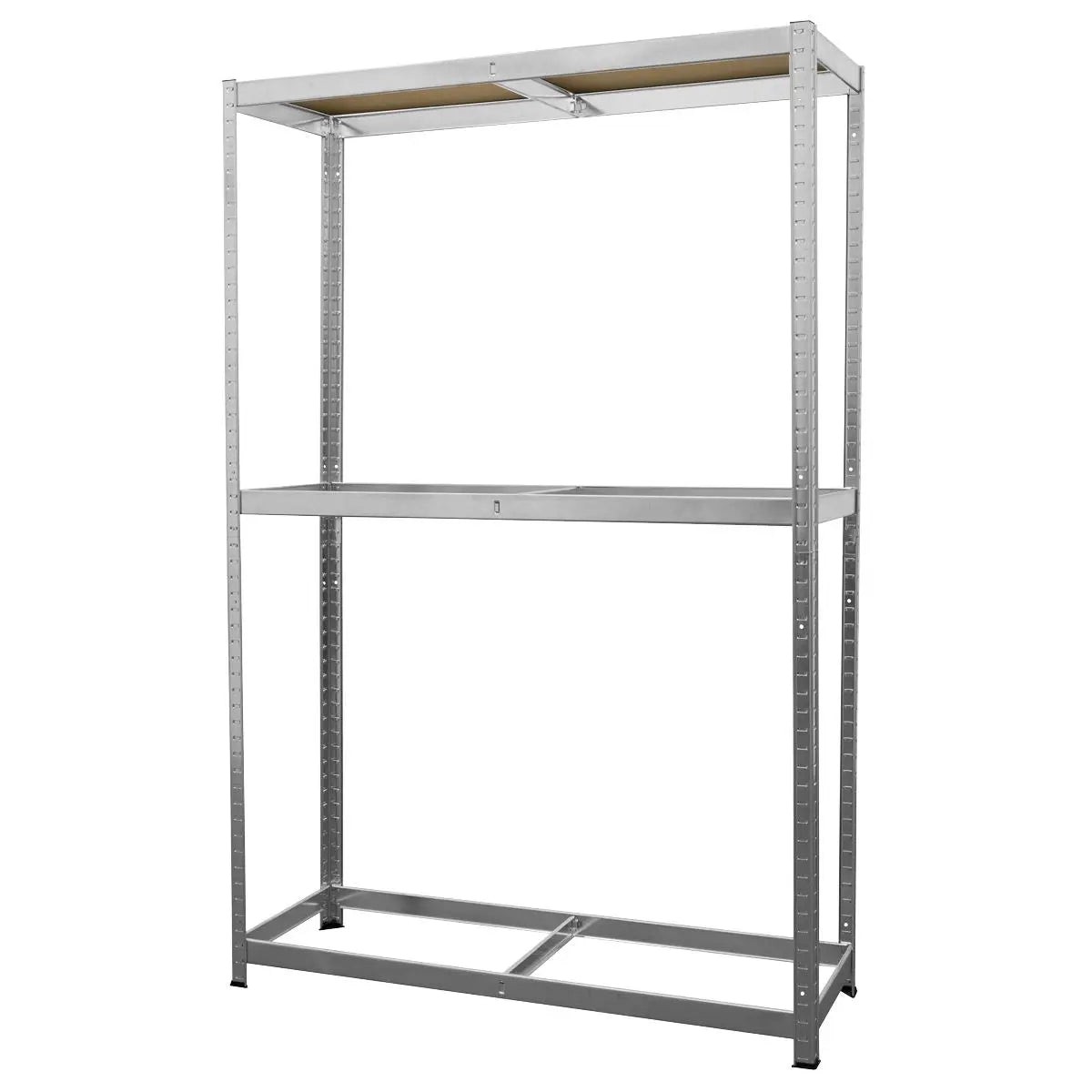 Sealey 2-Level Tyre Rack with Shelf 150kg Capacity Per Level
