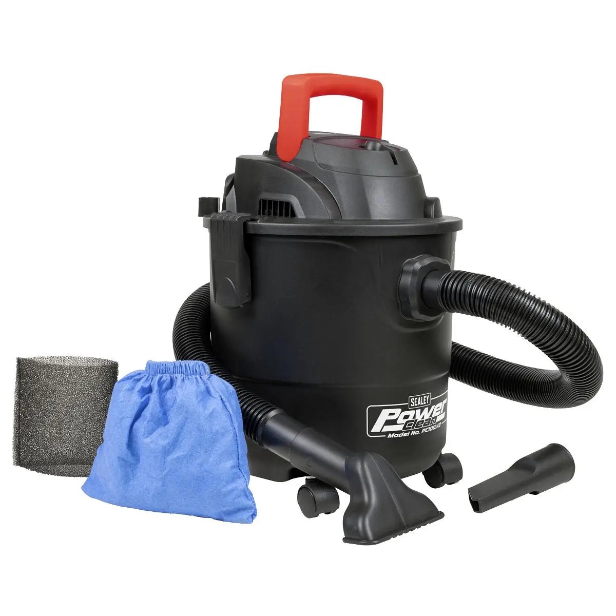Sealey Vacuum Cleaner Wet & Dry 10L 1000W/230V